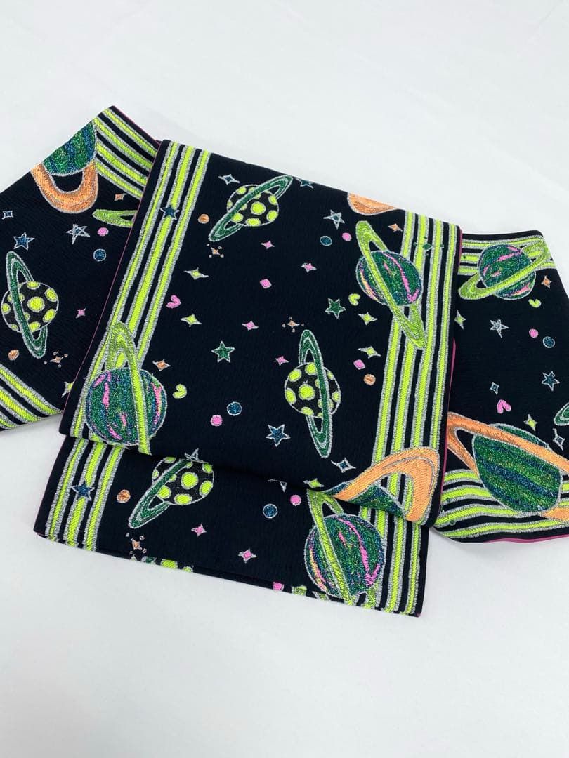 振袖 袋帯セット きゃりーぱみゅぱみゅ 個性的 身丈168cm 撥水加工済