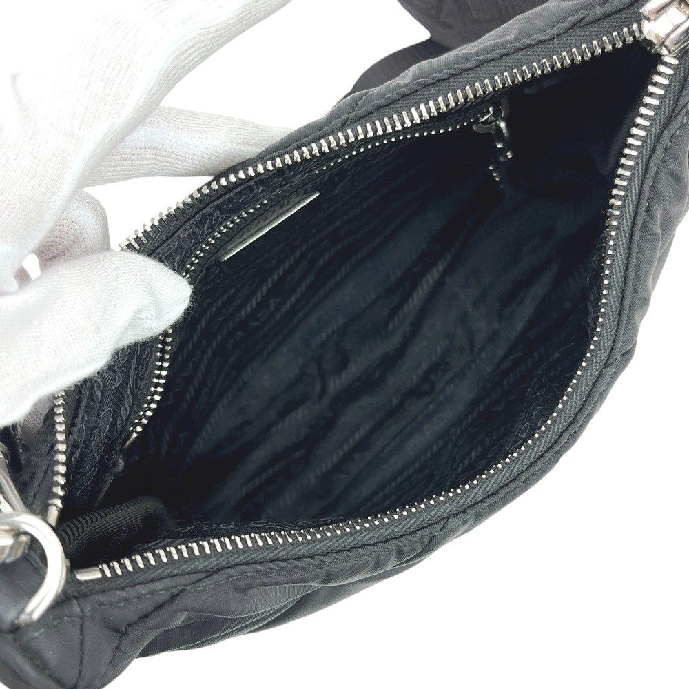 □美品□ プラダ Re-Nylon パデッド ショルダー ホーボ― バッグ