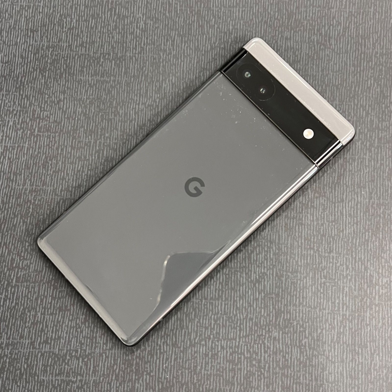 SIMロック解除済 Google 割引 Pixel 6a 128GB チャコール 美品】SIM