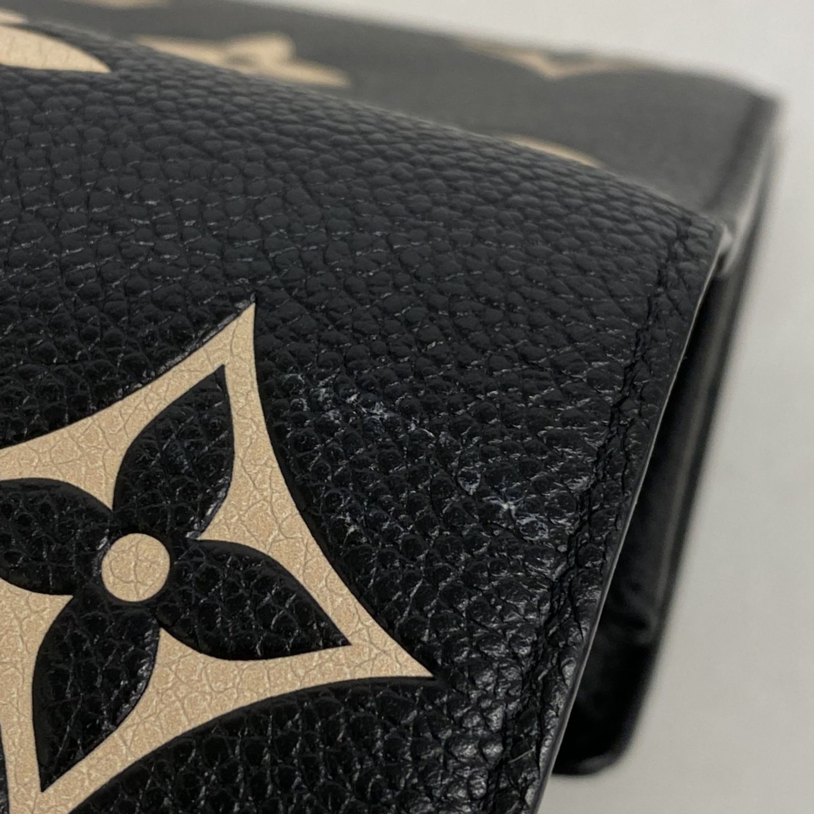 ルイヴィトン アンプラント サラ バイカラー長財布 ブラック LOUIS VUITTON】ルイヴィトン『バイカラー モノグラム アン