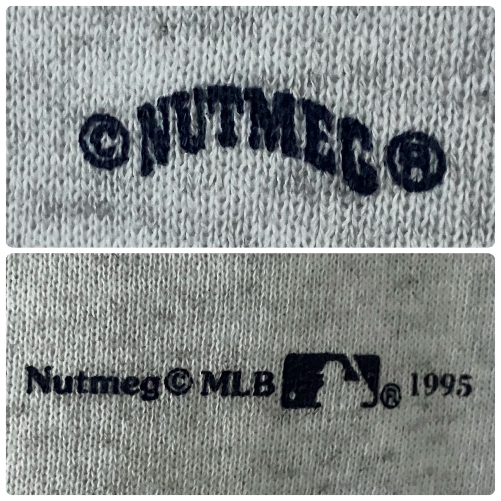 90年代MLB☆クリーブランド インデアンス/Indians☆ナツメグ NUTMEG 