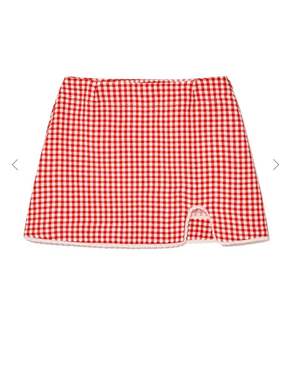 glowny GLOWNY グロウニー U BABY GINGHAM SKIRT