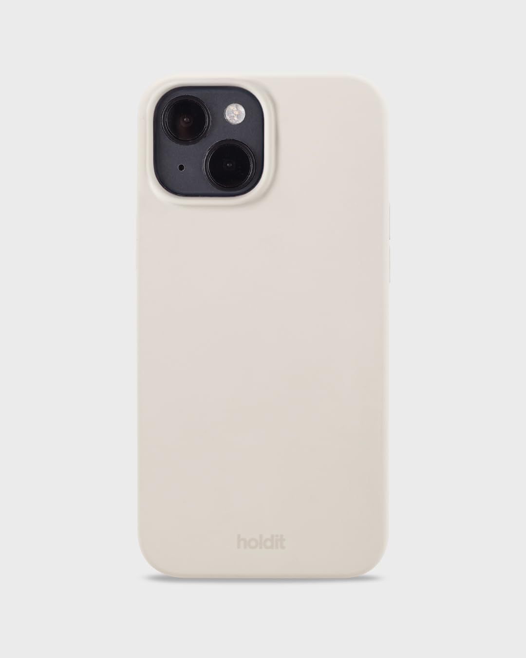 Holdit スマホケース (iPhone 15 / ソフトホワイト) スマホ ケース カバー (シリコン/ワイヤレス充電可能/強力なグリップ) iphoneケース iPhone15 [ソフトホワイト] [iPhone 15]