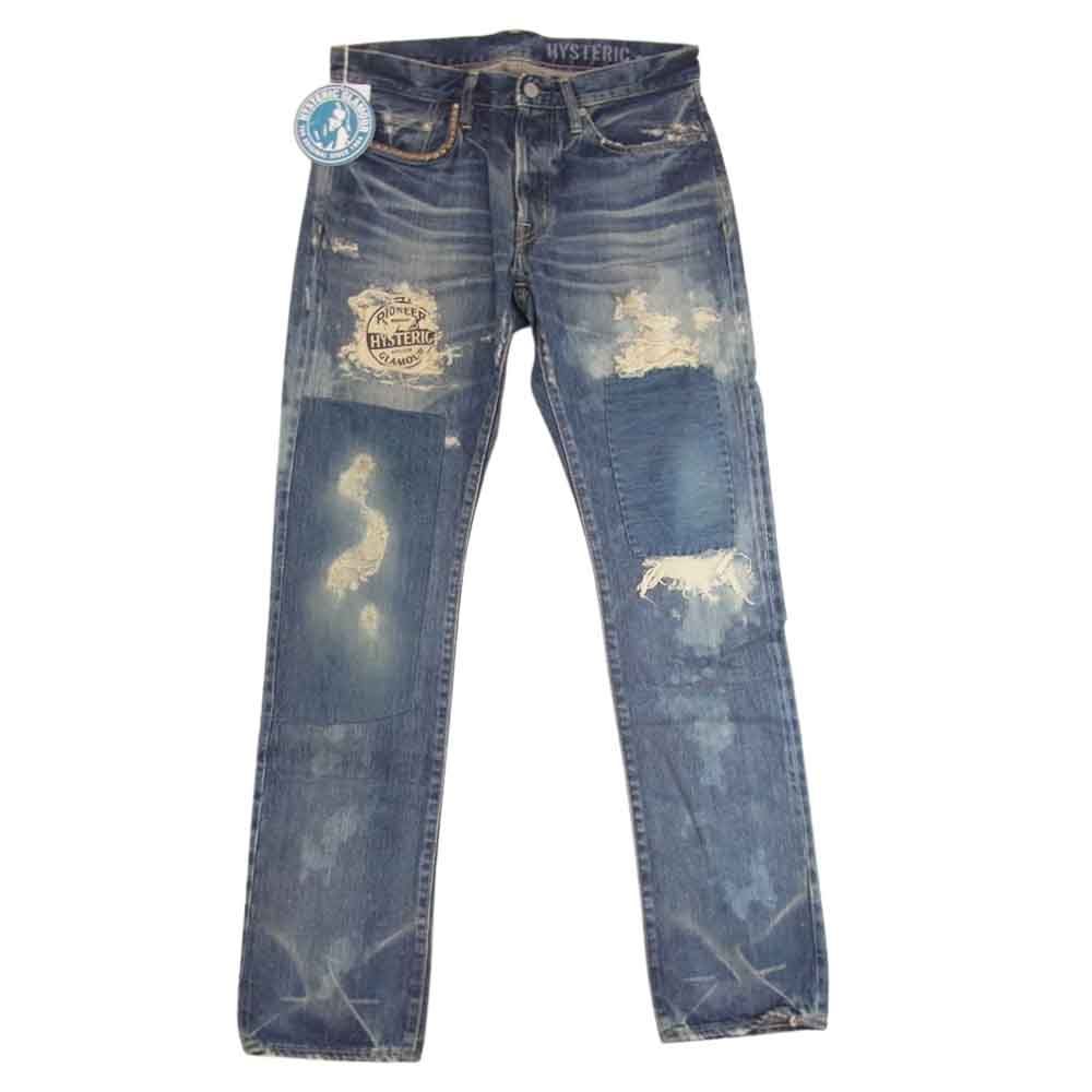 HYSTERIC GLAMOUR ヒステリックグラマー 0253AP15 ダメージ加工