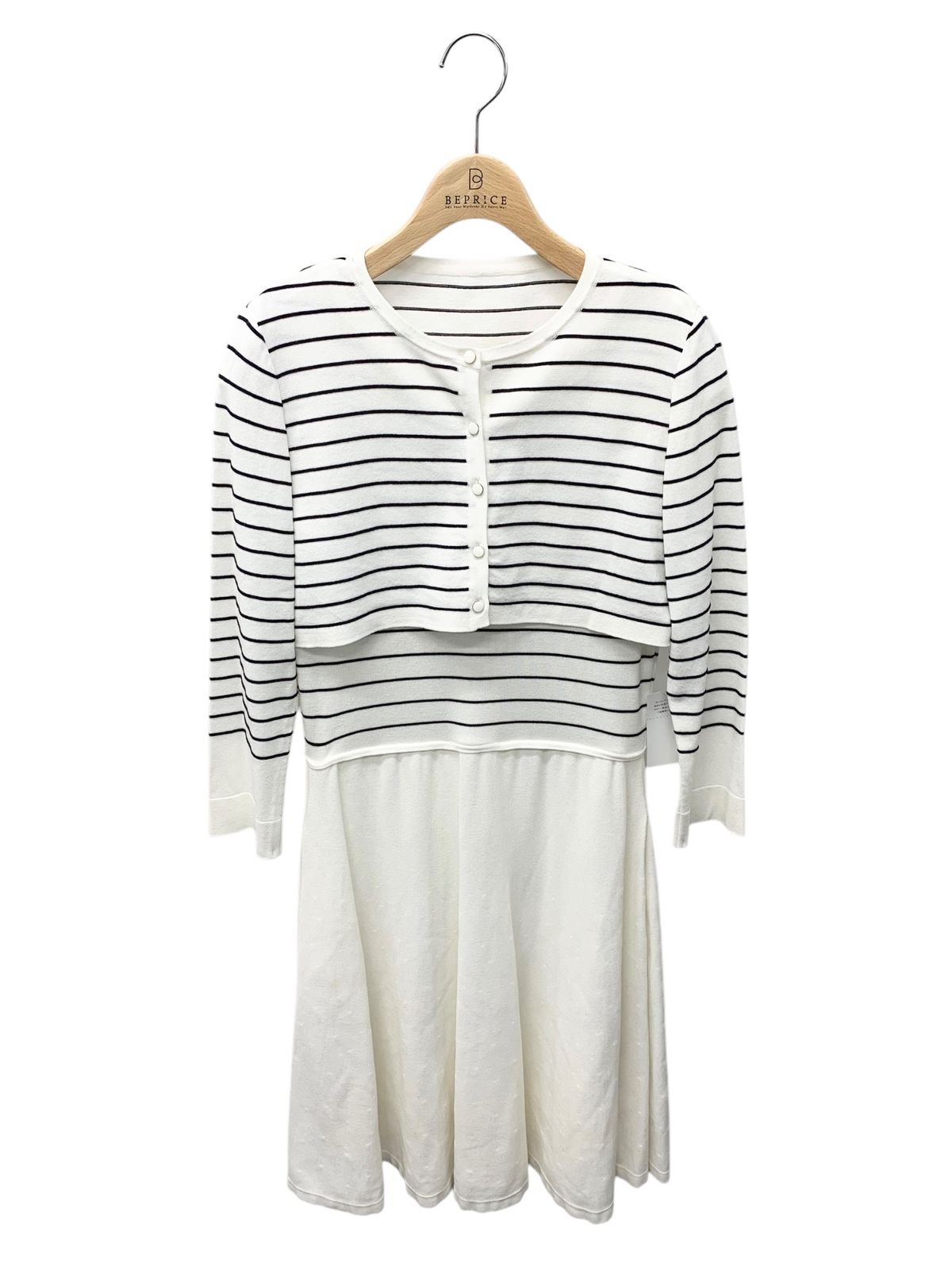 フォクシーブティック Knit Suit Riviera 35618|35618 ワンピース スーツ 42 ホワイト IT6QRTHHQGU0