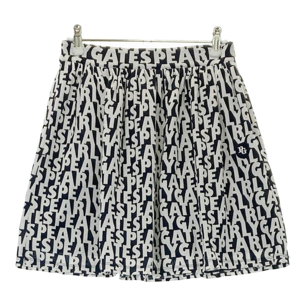 PEARLY GATES 総ロゴスカート/ゴルフ/0/コットン/総柄サイズ0