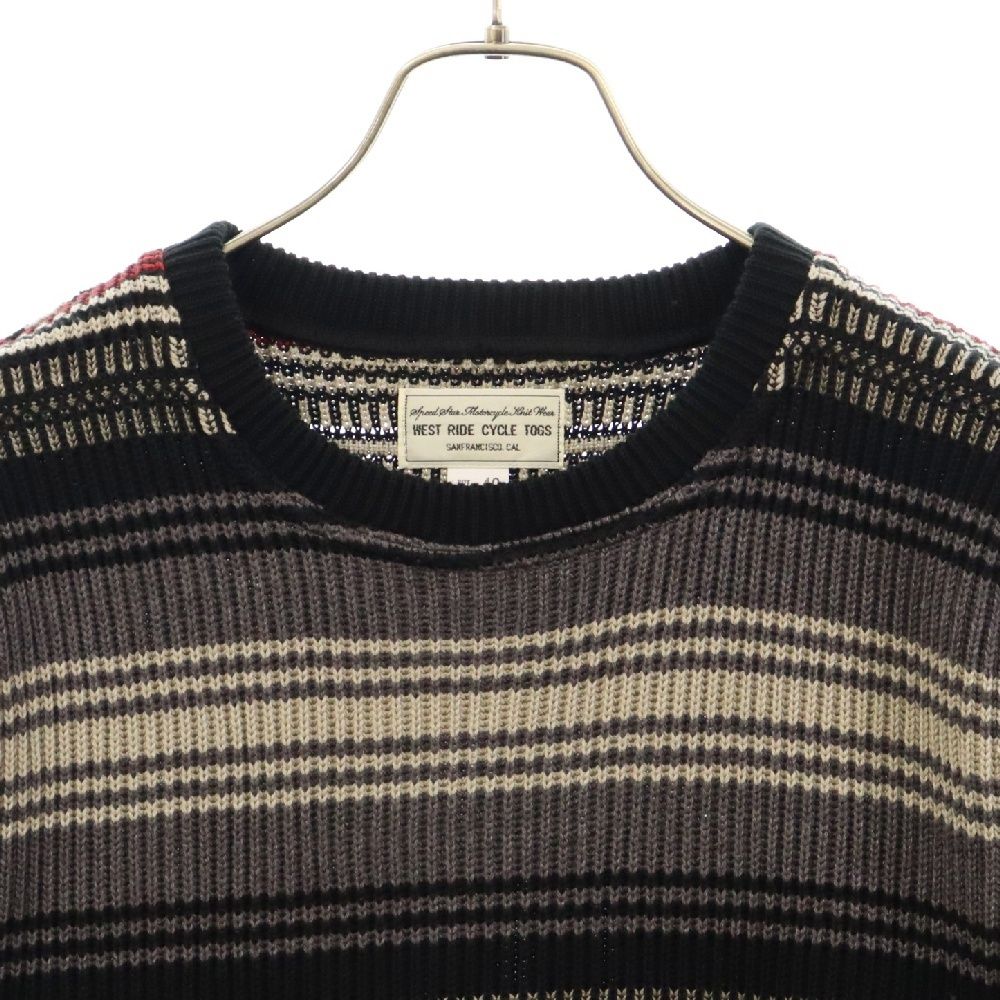 WEST RIDE CYCLE TOGS (ウエスト ライド) ボーダー クルーネック