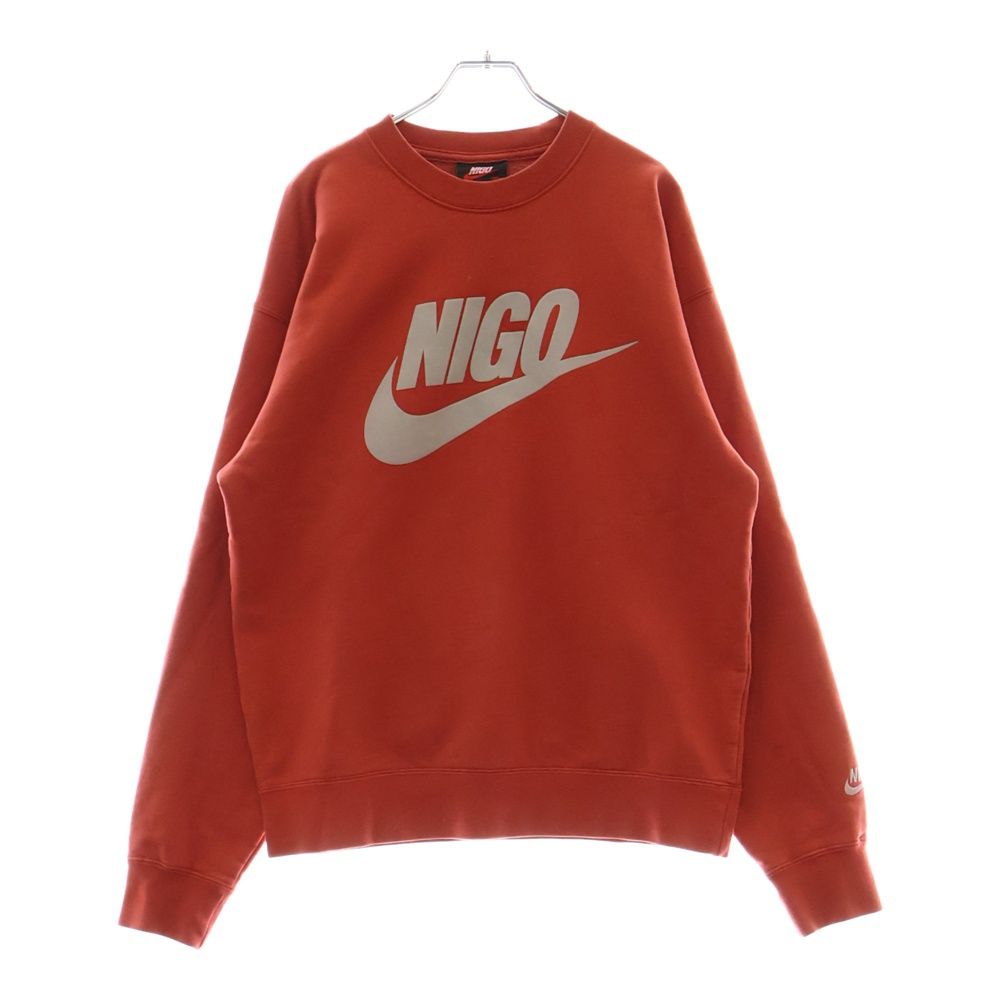 NIKE ナイキ NIGO NRG Crew Fleece ニゴー クルーネックスウェットトレーナー レッド FV5941-687