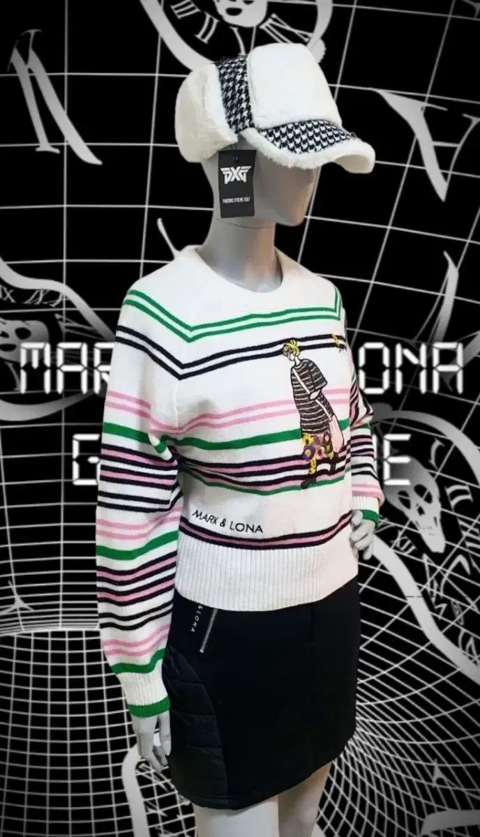 レディースゴルフウェア MARK - LONA マークアンドロナ 쥬디 レディースニット