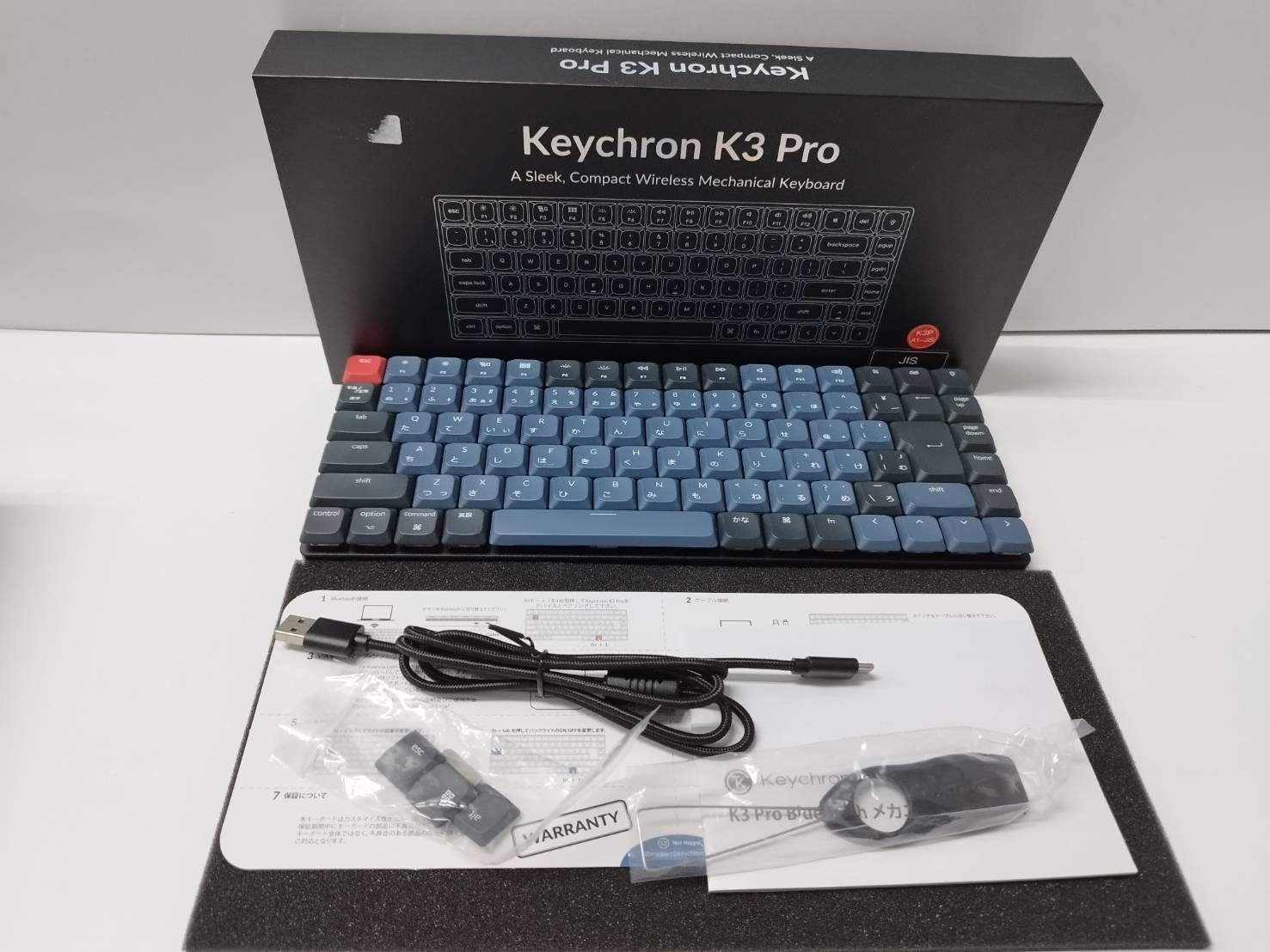 Keychron K3 Pro 赤軸|JIS配列|メカニカルキーボード|K3P-A1-JIS