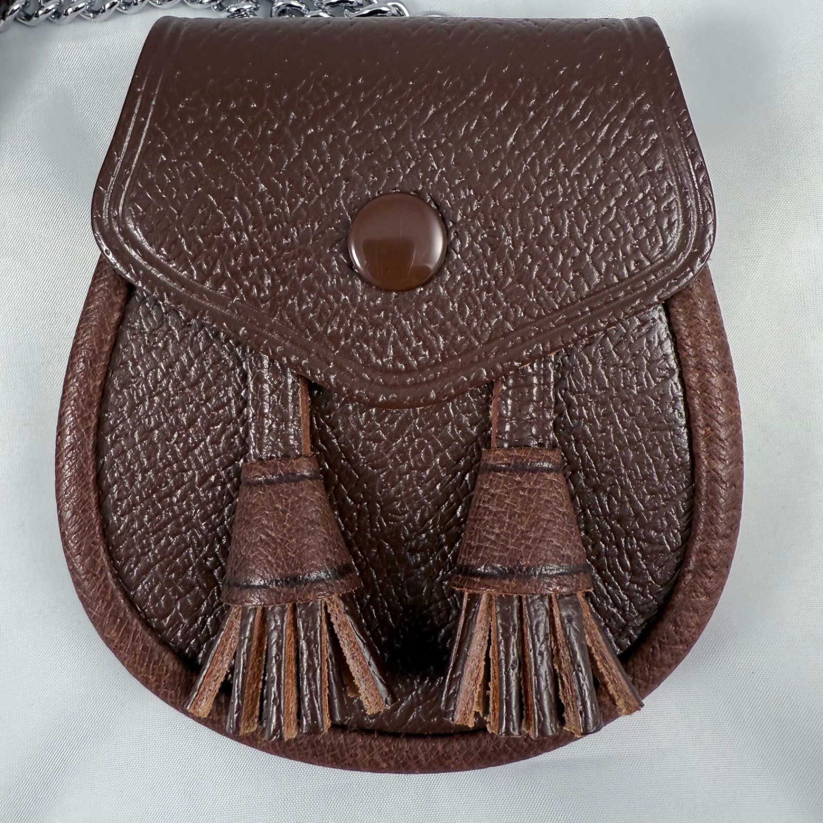 Kinloch Anderson ショルダーバッグ タッセル付き チェーン