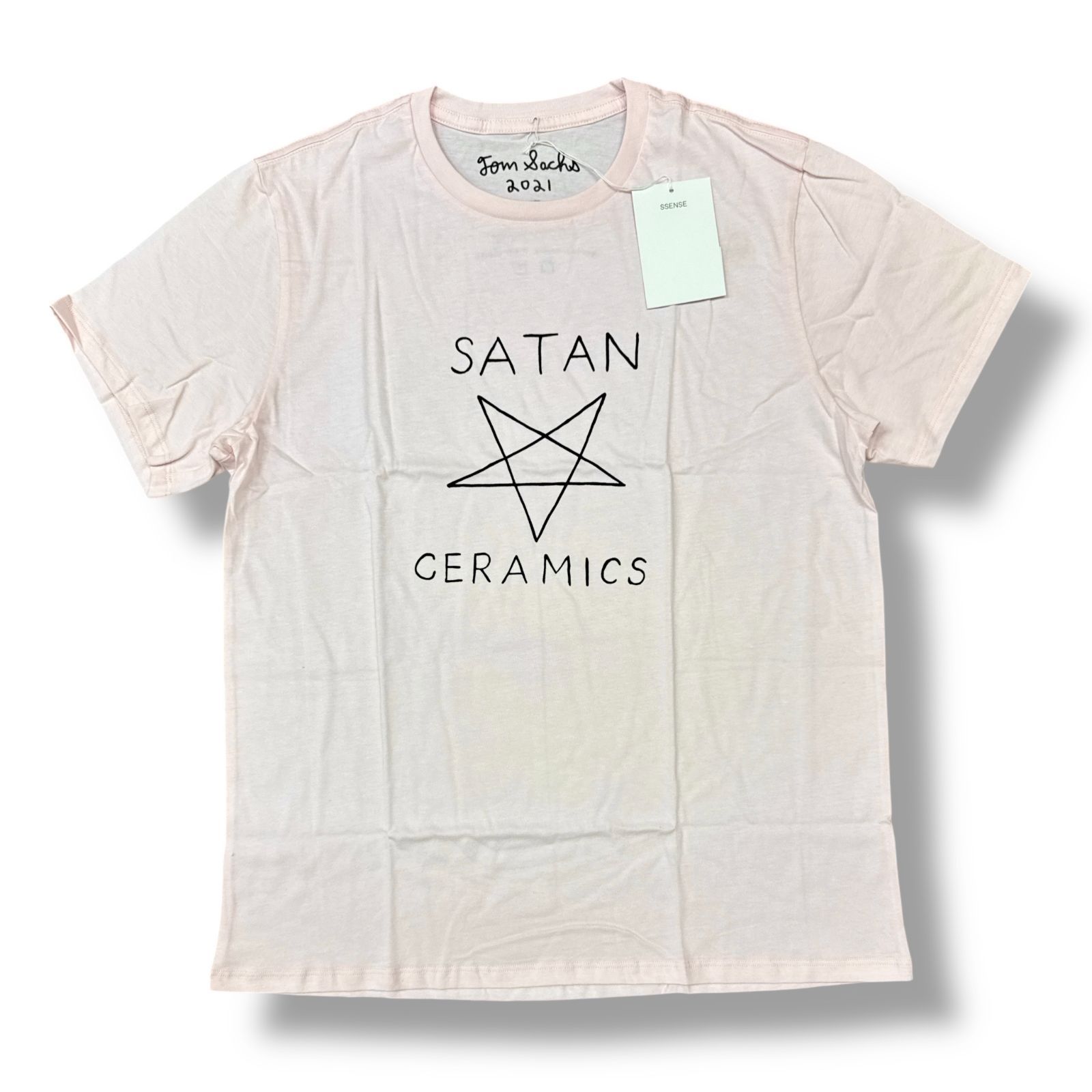 【関税込み】Tom Sachs Satan Ceramics T シャツ 未使用品 Tom Sachs Satan Ceramics T-Shirt サタン セラミックT