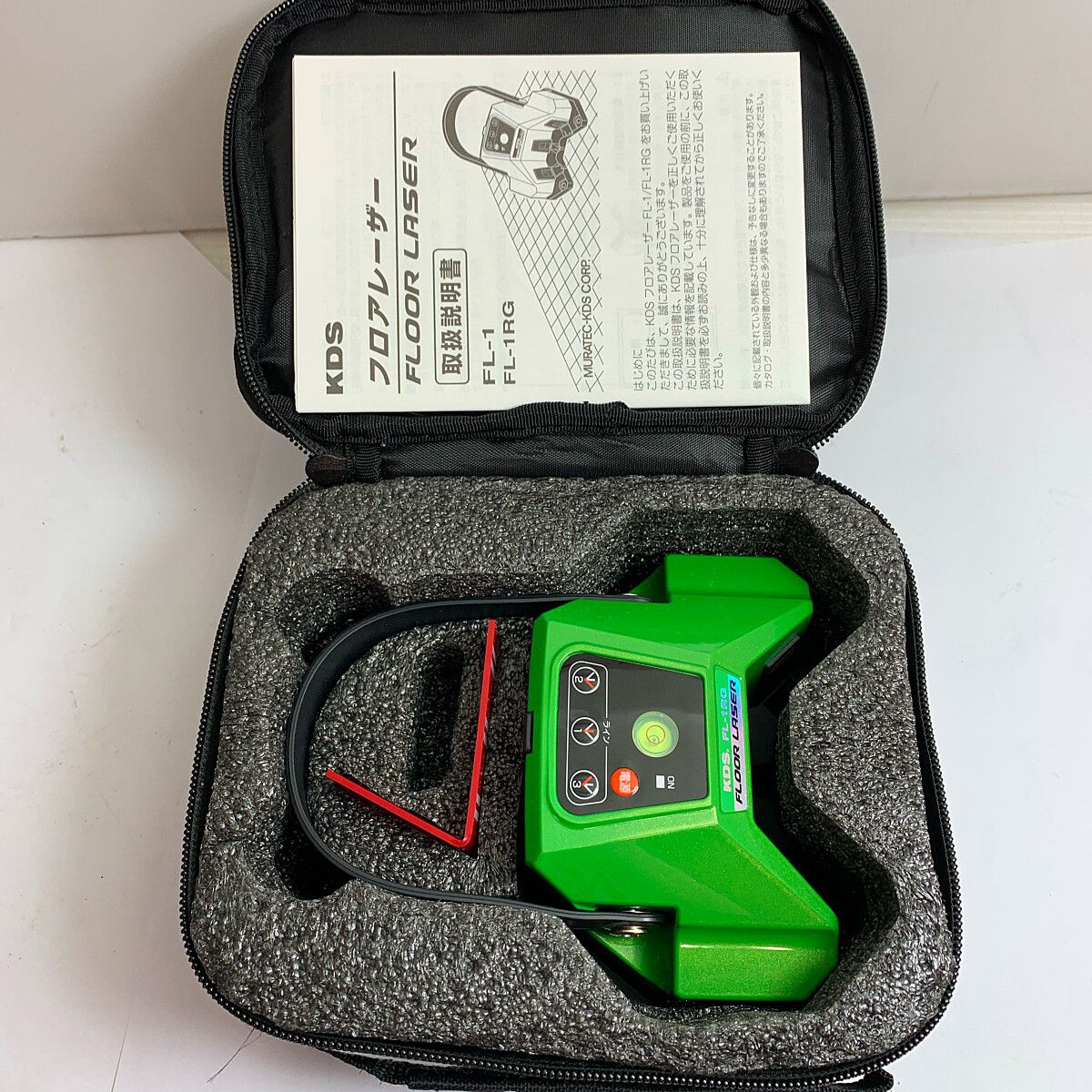 ♭♭KDS フロアレーザー 緑 ケース付 FL-1RG グリーン - メルカリ