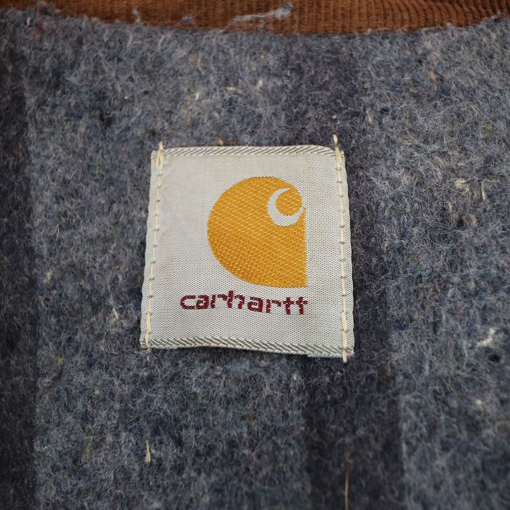 90年代 Carhartt カーハート ワークジャケット ダック生地 防寒 ワーク