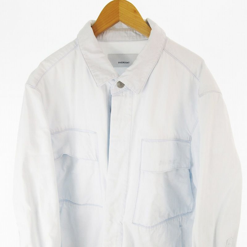 24SS オーバーコート OVERCOAT Denim Shirt Jacket デニム シャツ 
