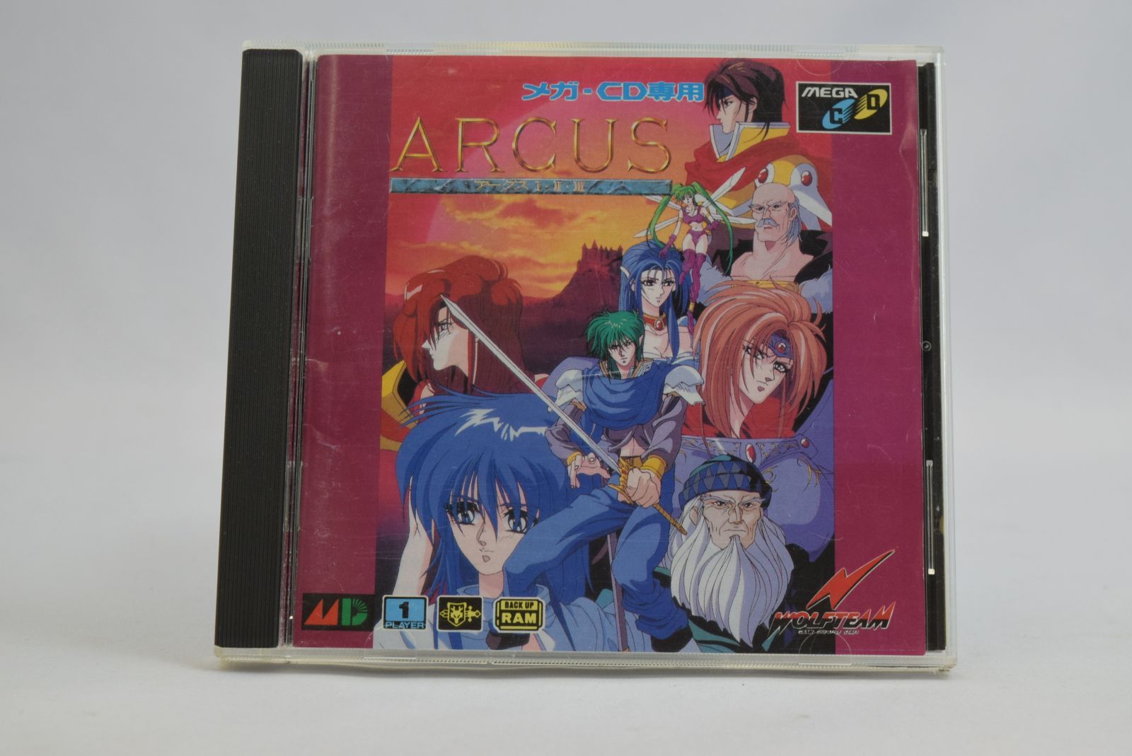 メガCD アークスⅠ・Ⅱ・Ⅲ 18_002G) メガ-CD専用ソフト アークスⅠ・Ⅱ・Ⅲ - メルカリ