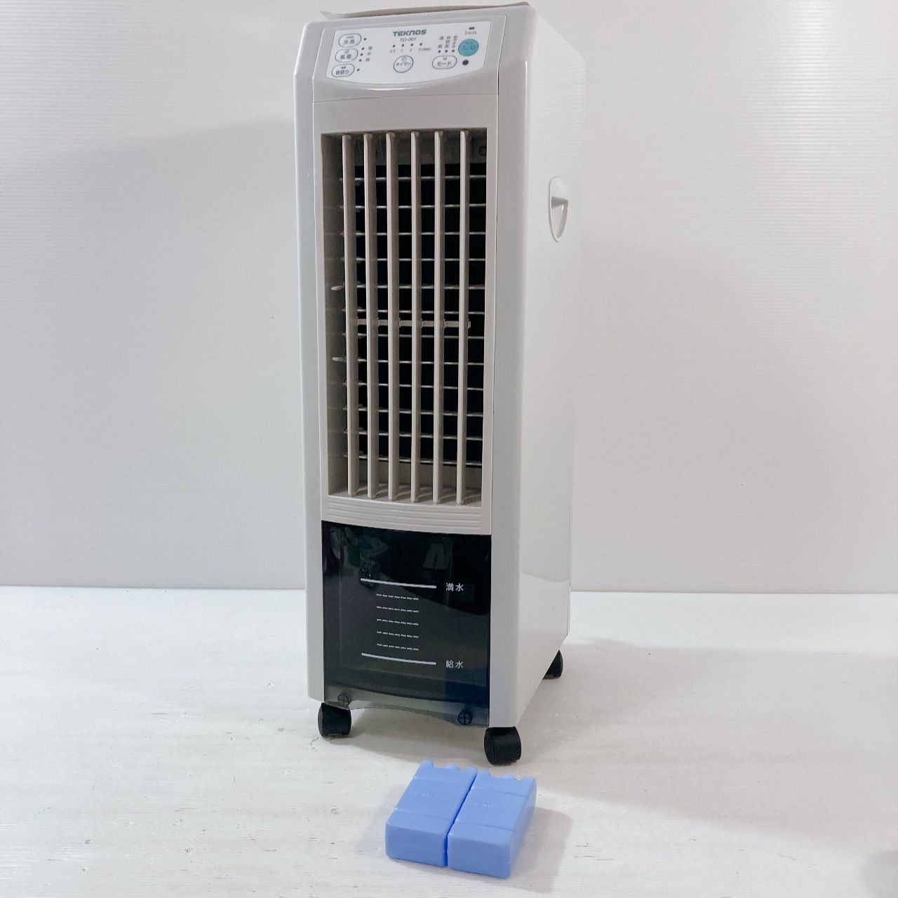 即購入OK！TEKNOS 冷風機 TCI-007 スリムタイプ TEKNOS（テクノス） 冷風機 冷風扇 自然風 マイナスイオン搭載 タワー