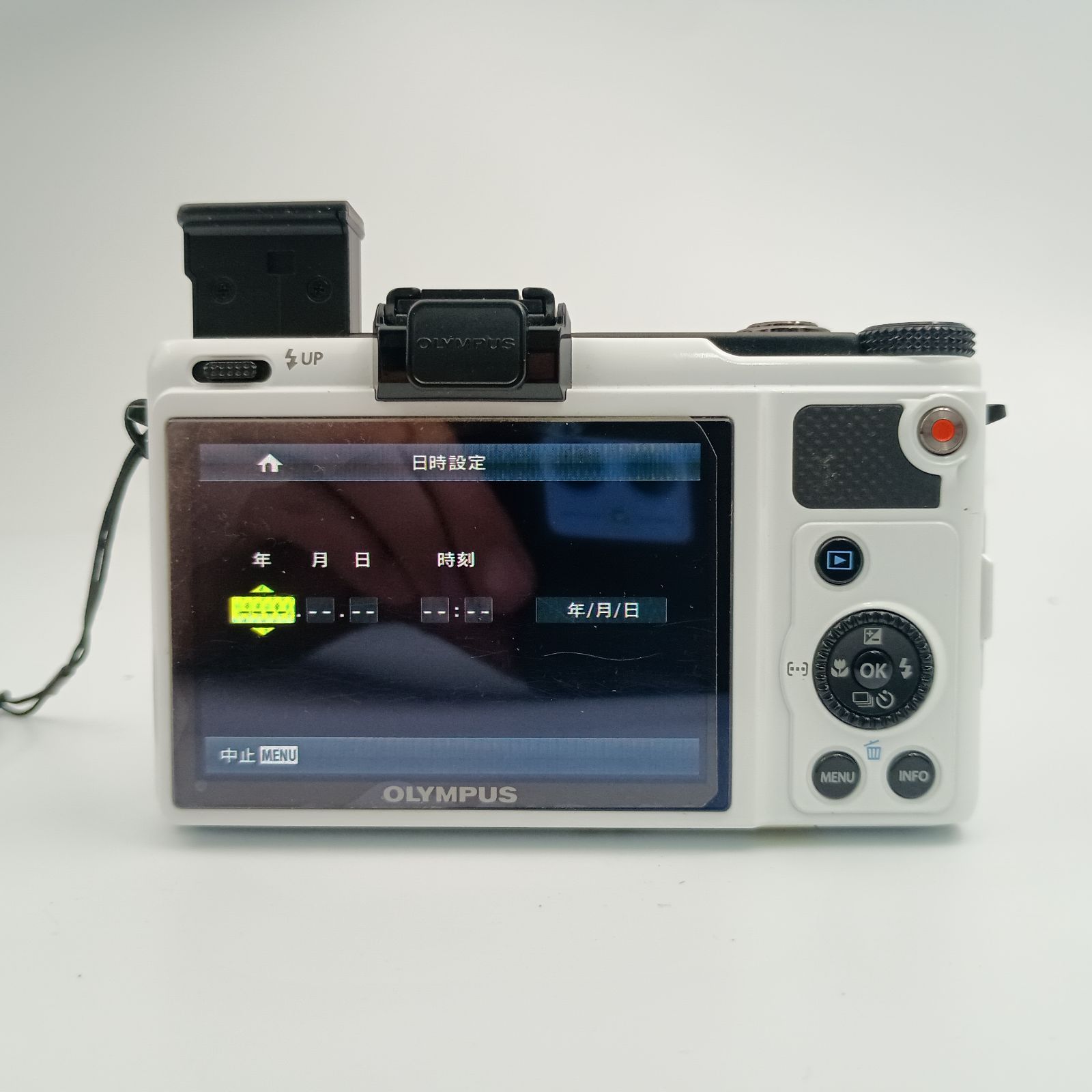 OLYMPUS コンパクトデジタルカメラ ホワイト Olympus XZ-1 White