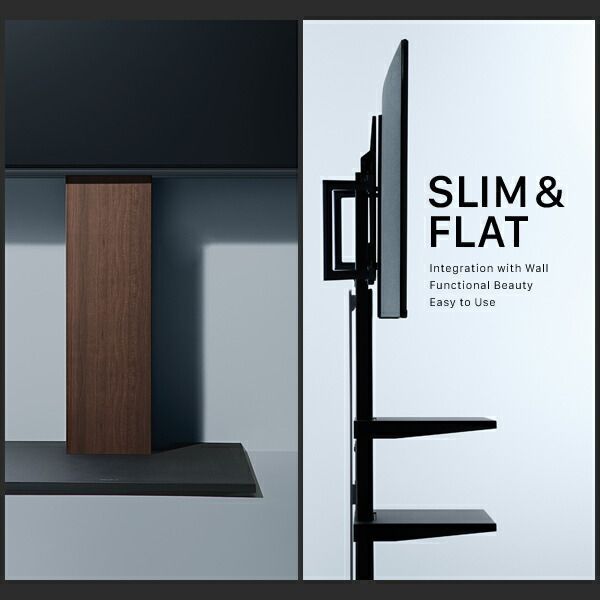 WALLインテリアテレビスタンドV5 ハイタイプ