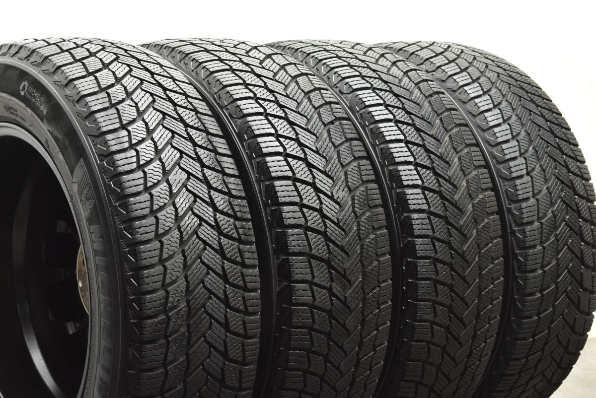 バリ溝 2023年製】VELVA SPORT2 17in 7J +48 PCD100 ミシュラン X-ICE