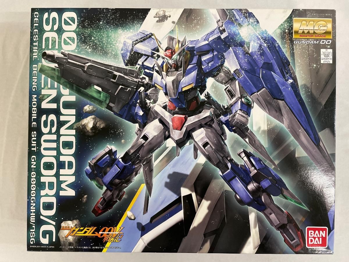 MG 1 100 GN-0000 7S ダブルオーガンダム セブンソード G 機動戦士ガンダム00