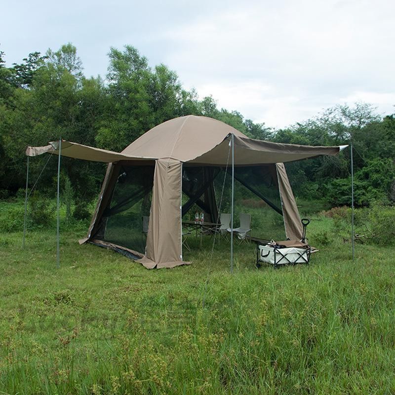 タープテント✨ ワンタッチ 3m×3m 虫除け 大型テント メッシュスクリーン