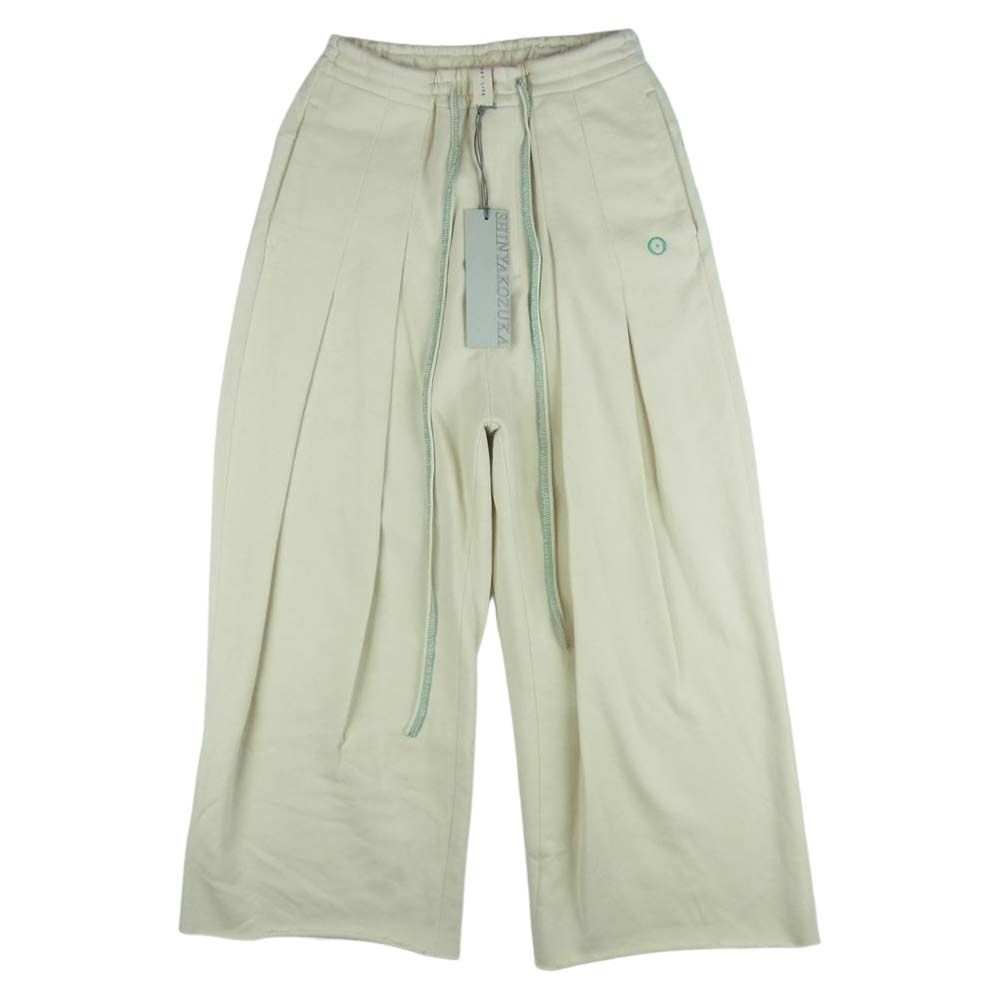 シンヤコヅカSHINYAKOZUKA バギーパンツ ベージュ Sサイズ
