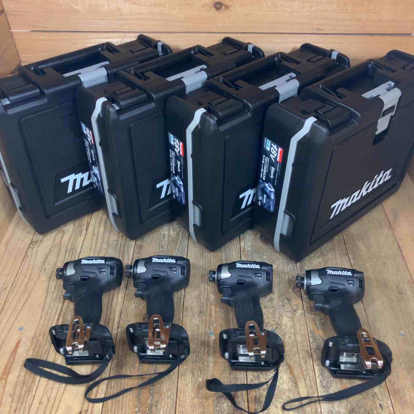 ♥品まとめ売り| マキタ makita コードレスインパクトドライバー TD173DZB ケース 4台セット 所沢店 所沢店