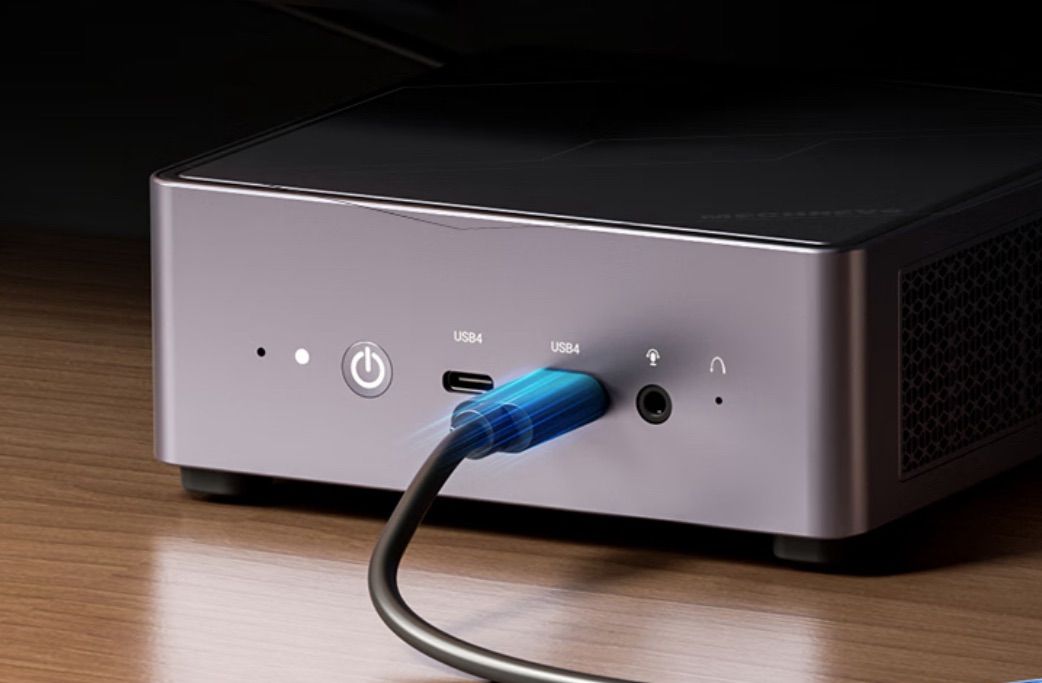 MECHREVO ミニPC 7840h 32G+1TB+256GB MECHREVO S MINI 7840H/7735HS Mini PC 8 Core 16 Thread DDR5
