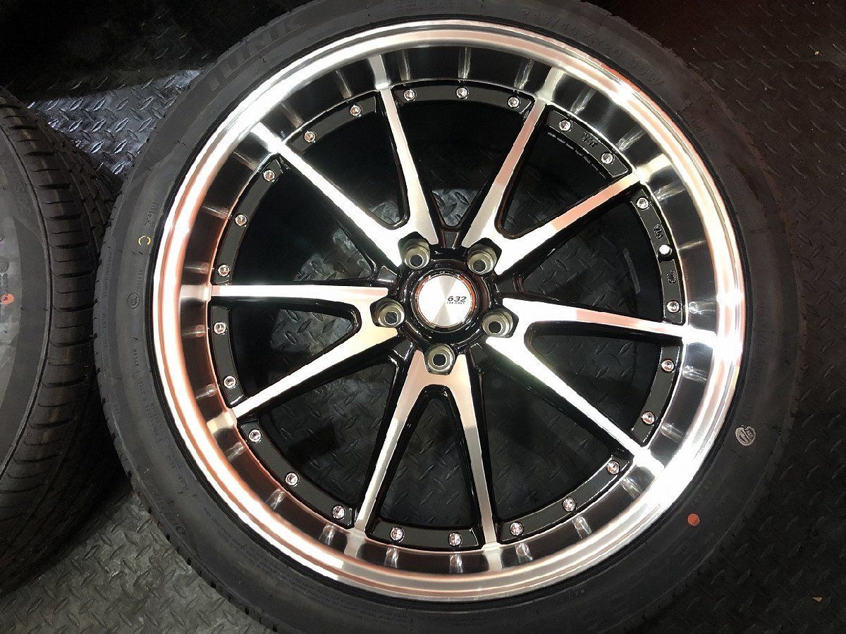 新品 25年製 バランス済 L-ZEAL56 245/40ZR20 夏タイヤ 632 LOXARNY