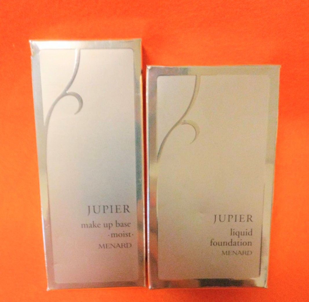 メナード ジュピエル メイクアップベースとリキッドファンデーション