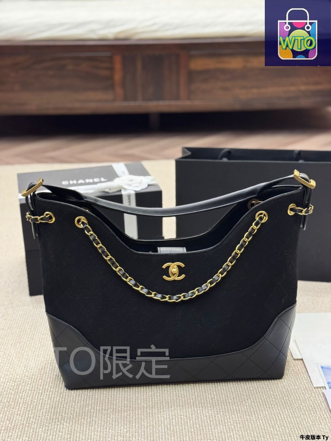 今日特価】Vintage Chanel 25p Diamond Quilted Tote Bag（菱格