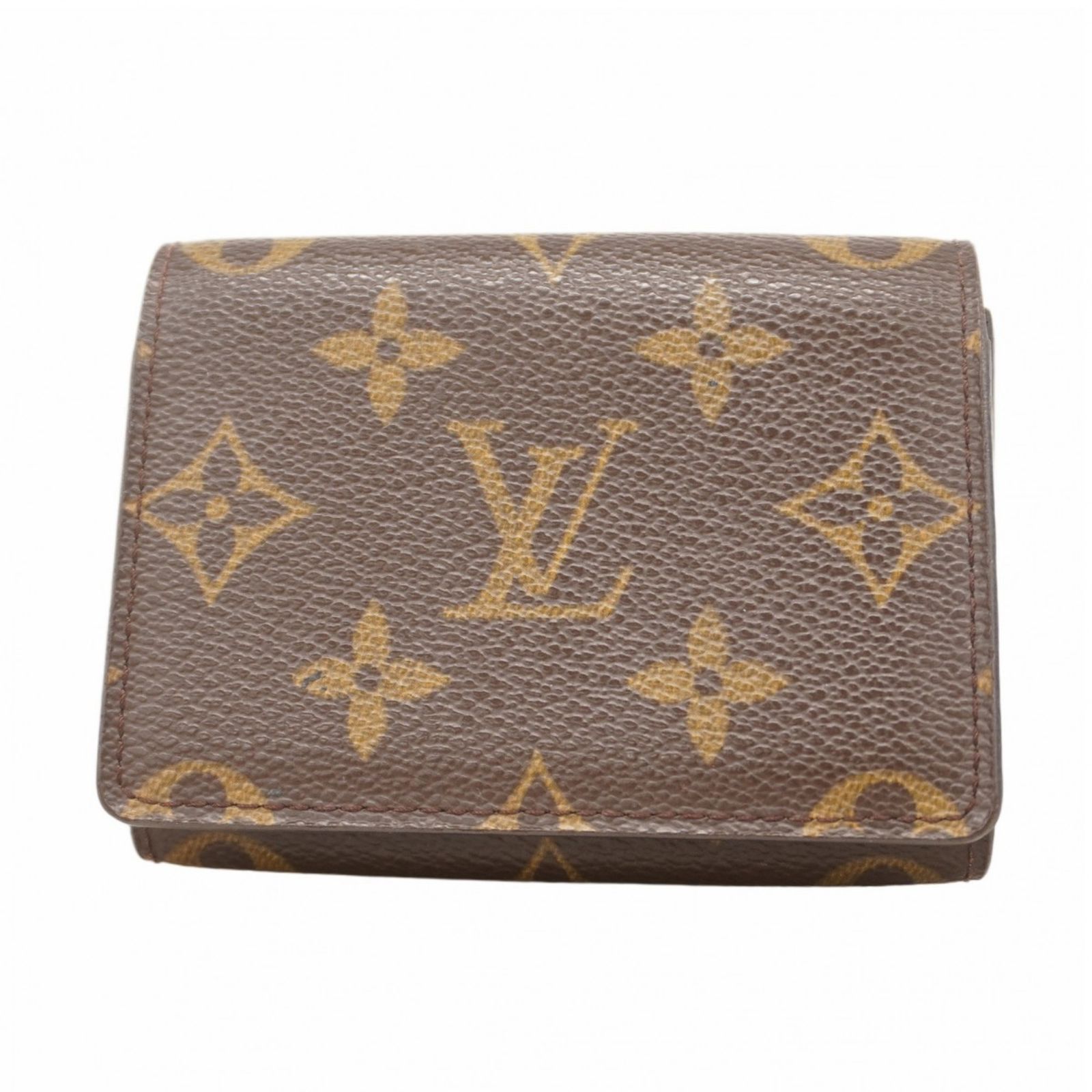 ルイ ヴィトン Louis Vuitton ルイ ヴィトン 名刺入れ モノグラム アンヴェロップカルトドゥヴィジット M62920 ブラウンメンズ レディース