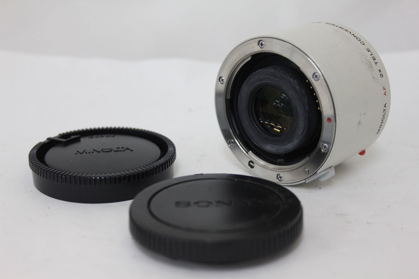返品保証 ミノルタ Minolta AF 2x Tele Converter Apo 前後キャップ付き テレコンバーター M5154