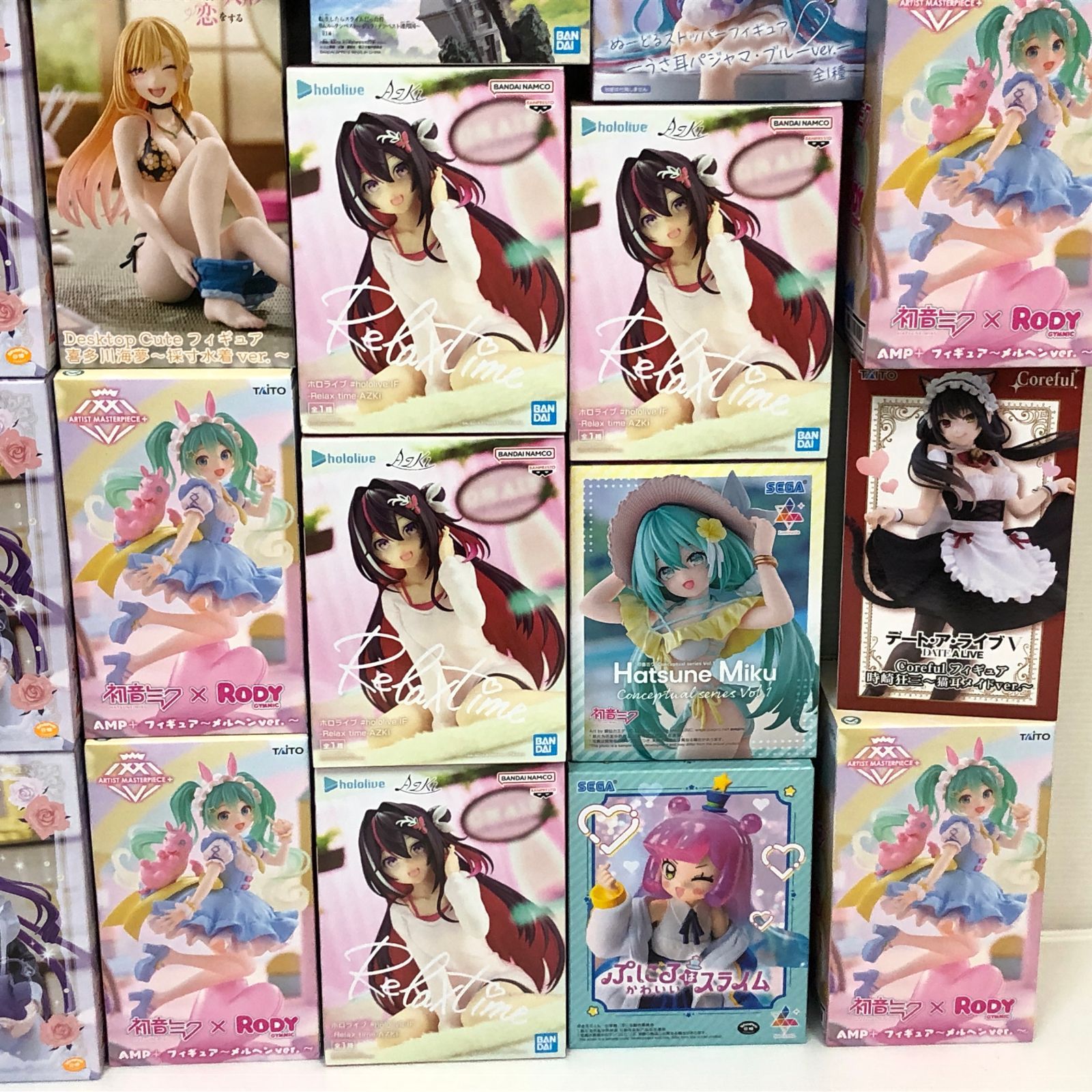 美少女フィギュア　まとめ売り　初音ミク　リゼロ　他 △【2個口発送】美少女 フィギュア まとめ リゼロ 初音ミク 他