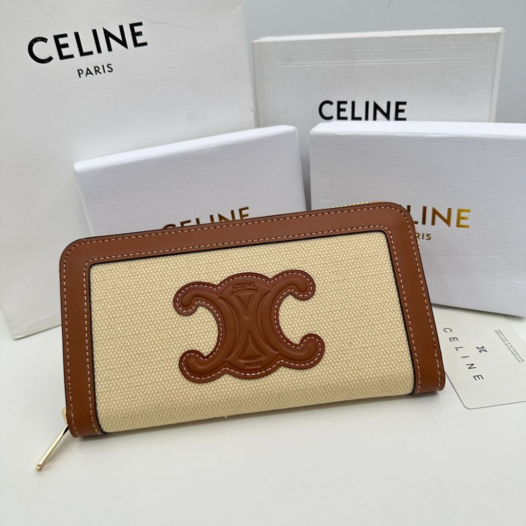 美品！CELINE セリーヌ 財布 レディース 長財布 - メルカリ