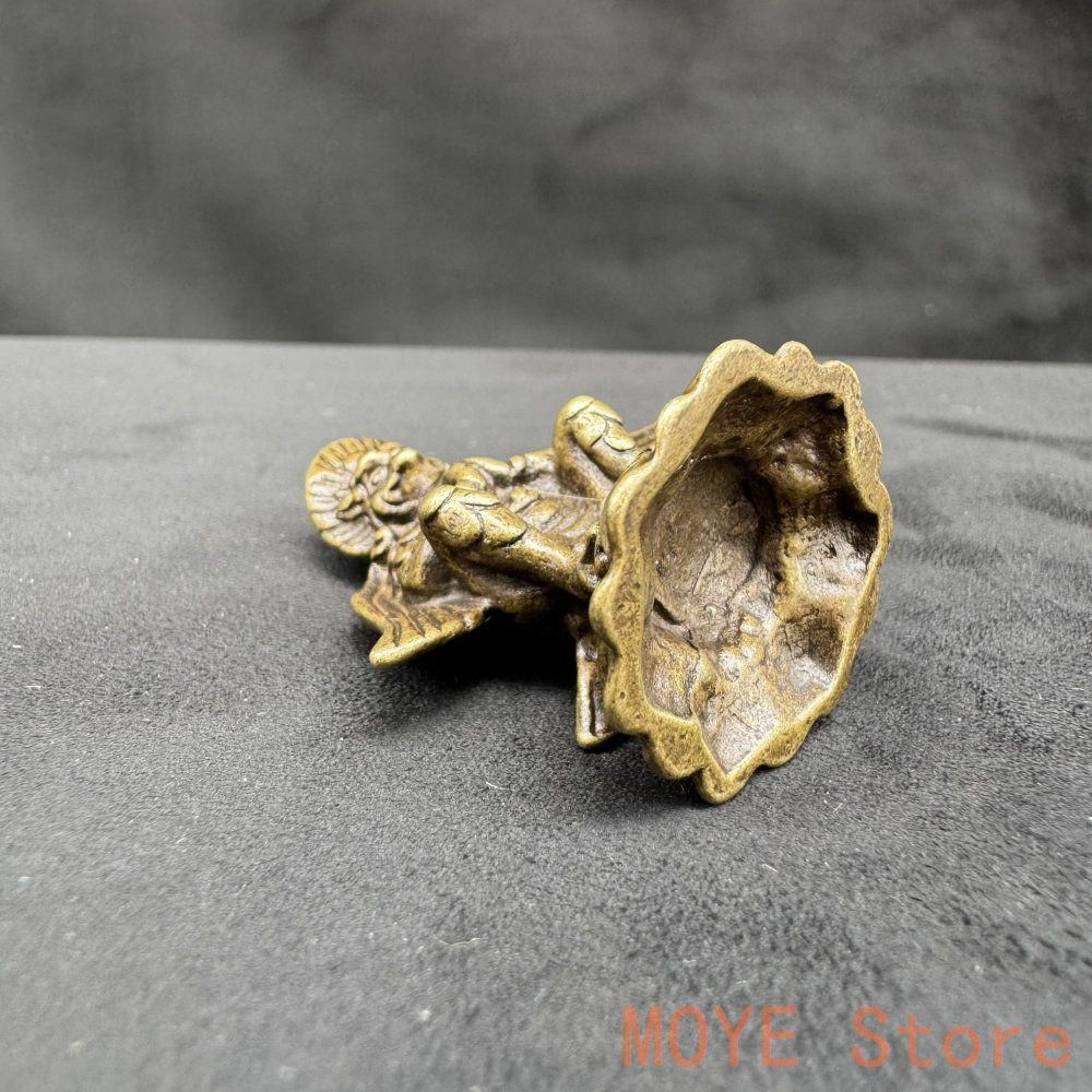 銅製 仏教美術 「金翅大鵬鳥」辟邪 開運風水 招財 置物 工芸品