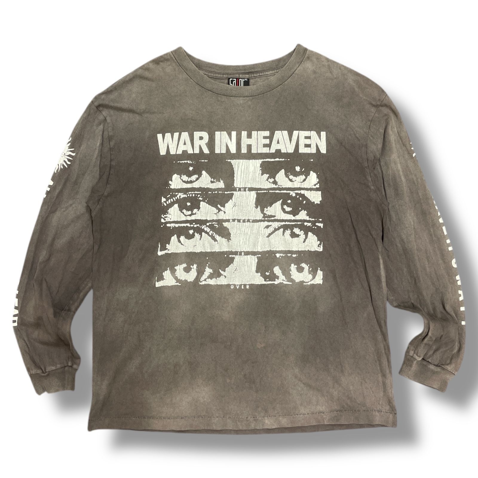 参考上代30800円 SAINT MICHAEL 21AW LS TEE EYES W.I.H 長袖Tシャツ 