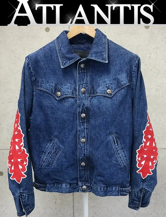 Chrome Hearts クロス模様 デニムジャケット Lサイズ qdsuTaqeeeBLj8NyAsD2t4.jpg@webp