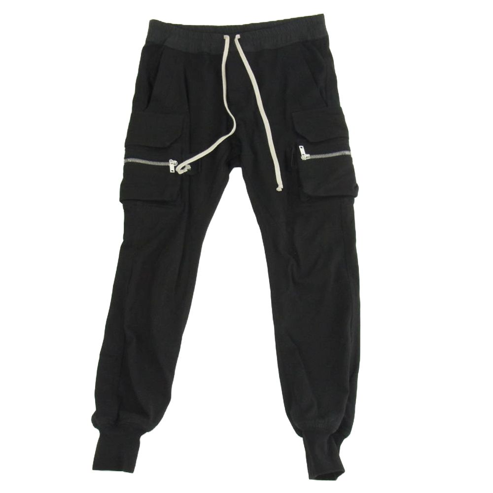 P*✨様 リックオウエンス24SS RU01D3396-BA マストドンカーゴロ RICK OWENS(リックオウエンス) マストドンカーゴパンツRU01D3396