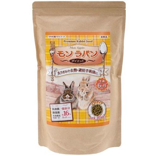 同梱不可 12個セット ニチドウ モンラパン ダイエット ラビットフード 850g