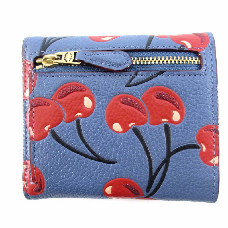 コーチ COACH ウィン スモール ウォレット ウィズ チェリー プリント  