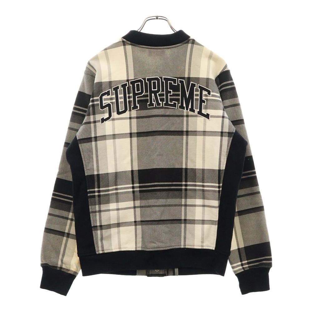 supreme スウェット　プレイド SUPREME (シュプリーム) 14AW Plaid Snap Front Sweat プレイド