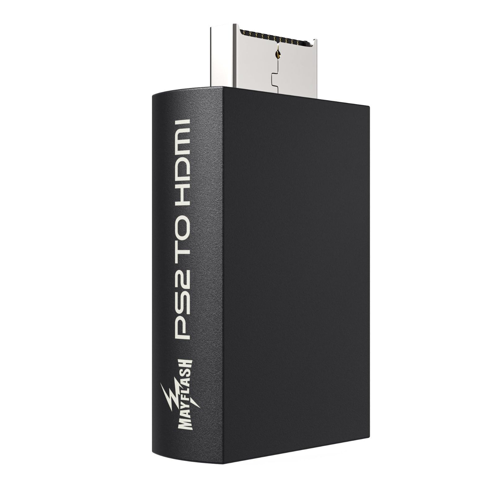 Mayflash PS2 HDMI 変換コンバーター 3.5mmオーディオジャック搭載 薄型プレステ2にも対応