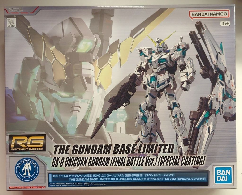 BANDAI SPIRITS RG 1/144 ガンダムベース限定 機動戦士ガンダムUC RX-0 