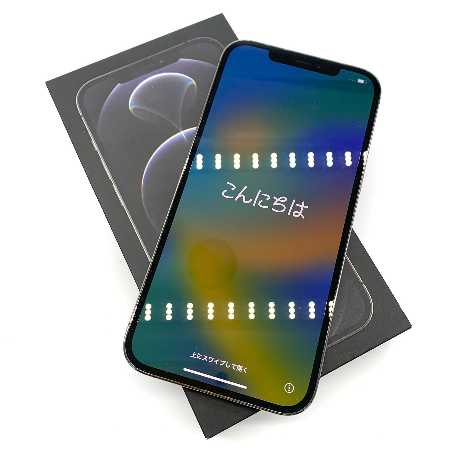 ▽国内版SIMフリー iPhone12ProMax 256GB グラファイト - メルカリ