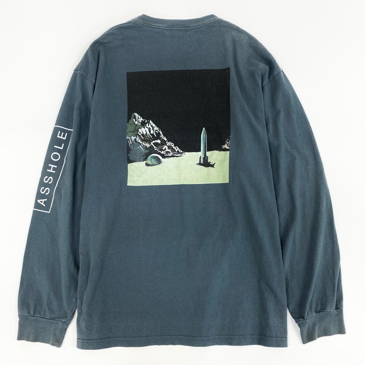 アンダーカバー　but beautiful　コラージュ　長袖カットソー サイズ2 83i3 UNDERCOVER アンダーカバー 袖プリント 長袖カットソー