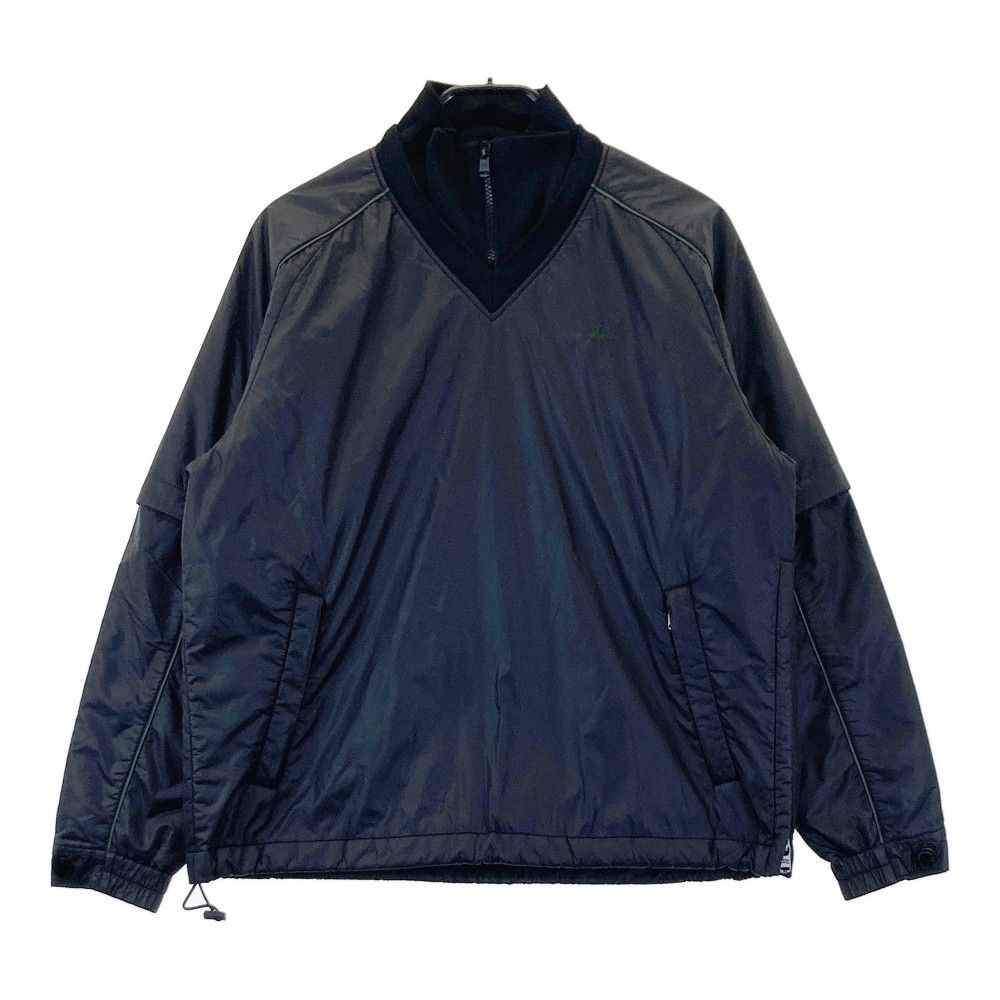 サイズ：M BURBERRY GOLF バーバリーゴルフ  襟付き 中綿ジャケット スニード  ブラック系 [240101331325] ゴルフウェア メンズ ストスト