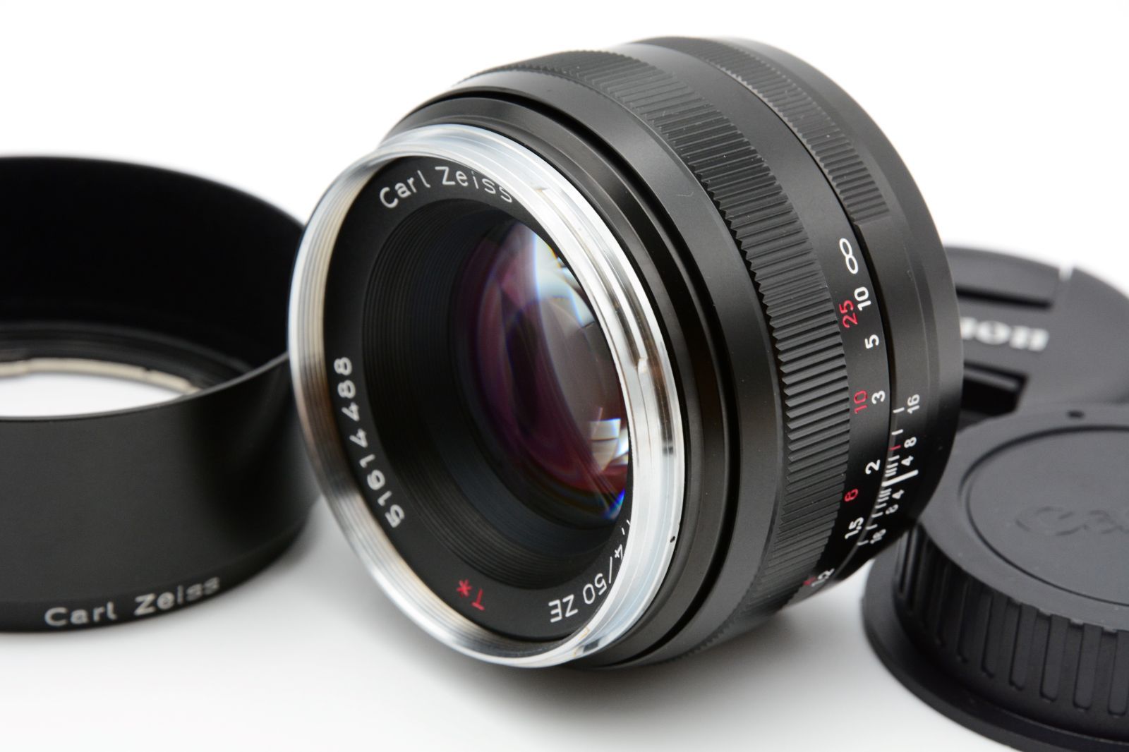 ■ほぼ新品■ Carl Zeiss Planar T* 1.4/50 50mm F1.4 ZE キャノンEF