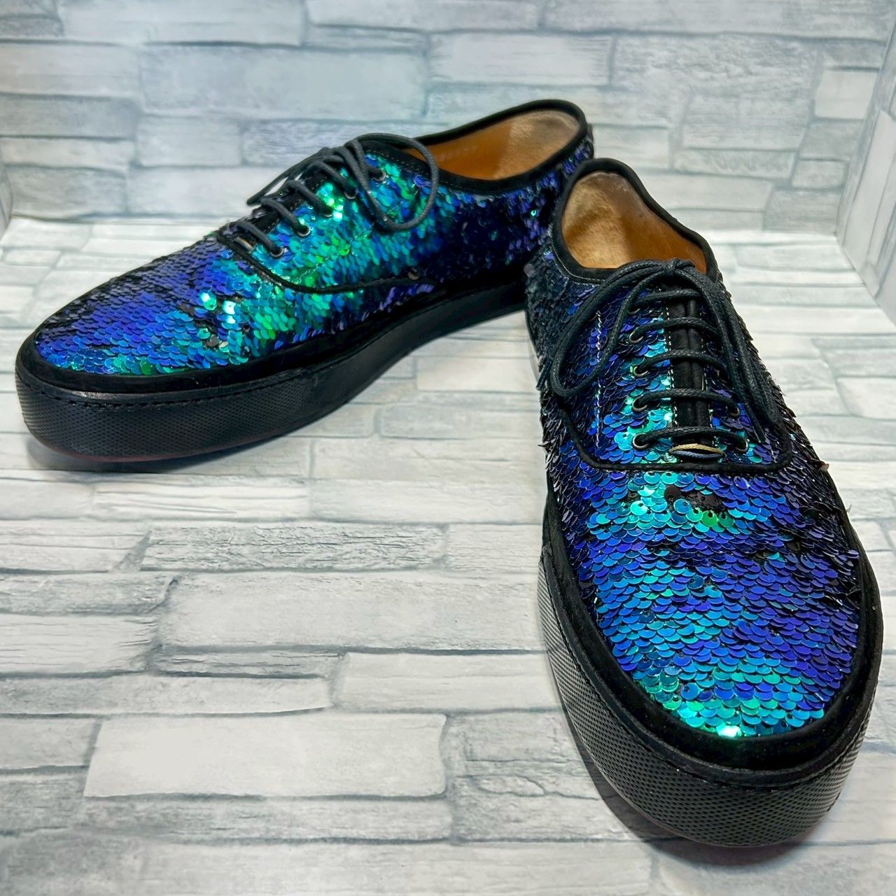 Paul Smith スリッポン スニーカー スパンコール 8 26.5㎝